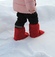Защитный чехол на обувь для эксплуатации батутов и детских игровых комнат в зимний период