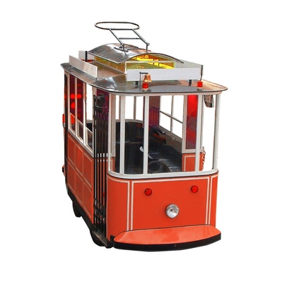 Детский Трамвай на электротяге